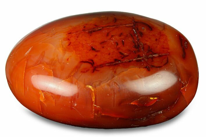 Colorful, Polished Carnelian Agate - Madagascar #289756